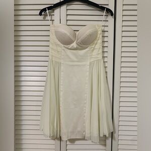 ASOS white mini dress